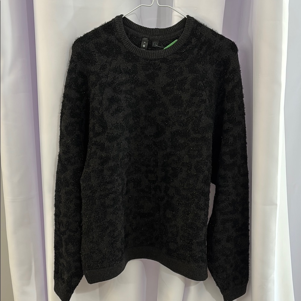 lululemon athletica Black Textured Sweater
